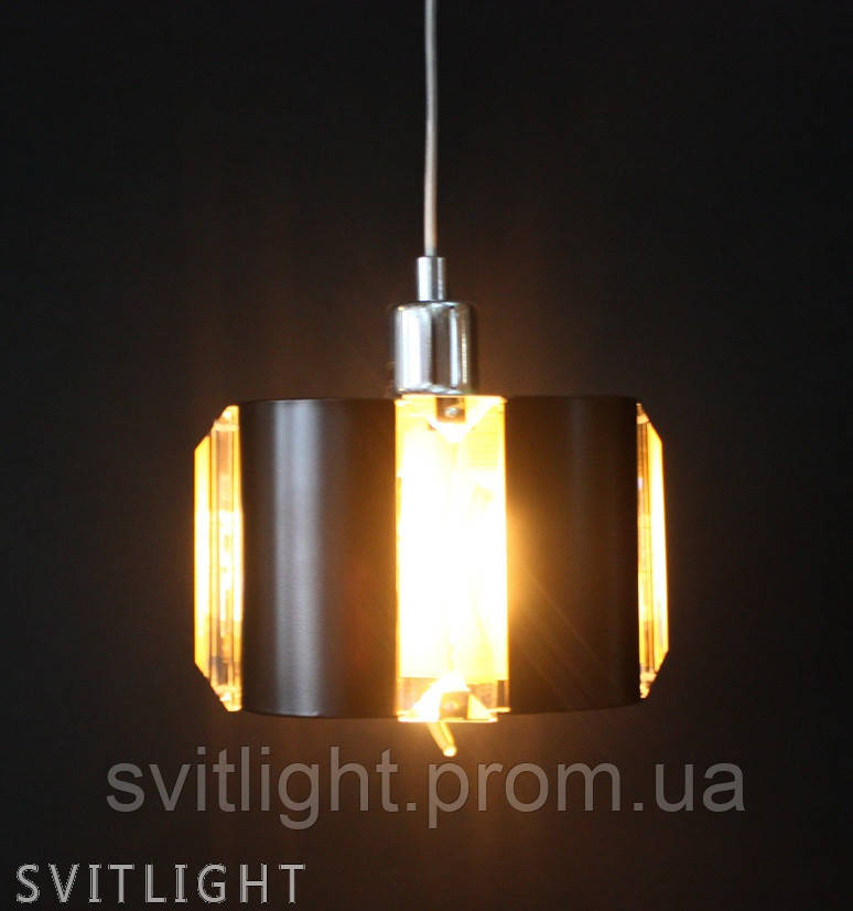 Підвісний світильник B0250/1 BK/GD R Svitlight