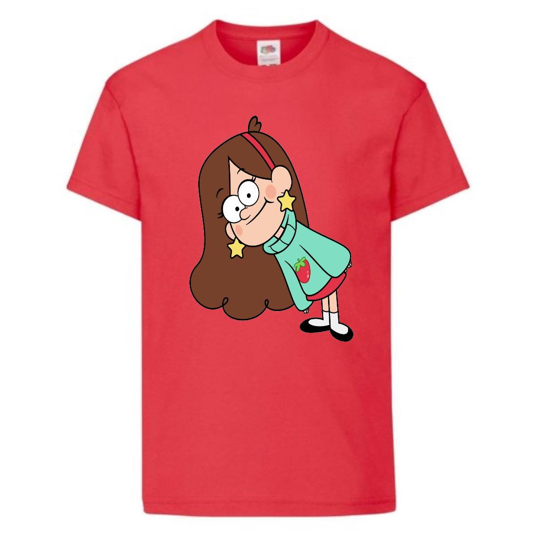 Футболка дитяча Гравити Фолз (Gravity Falls) червона (GF rd-003)