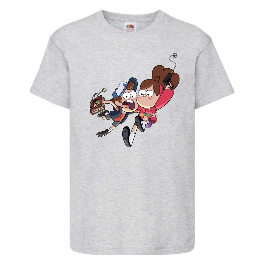 Футболка дитяча Гравити Фолз (Gravity Falls), сіра (GF gr-5)