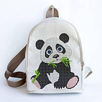 Рюкзак пошитий під вишивку Пандочка