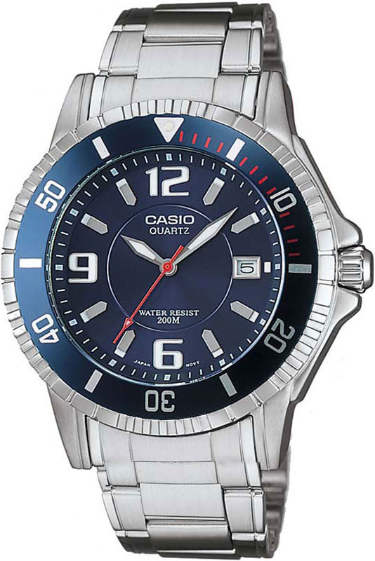 Чоловічий годинник Casio MTD-1053D-2AVEF