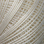 Нитки пряжа для в'язання бавовняна LILY YarnArt Лілі Ярнарт № 6282 - слонова кістка