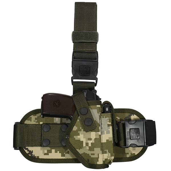 Кобура тактична стегновий для пістолета Макарова Піксель., фото 1