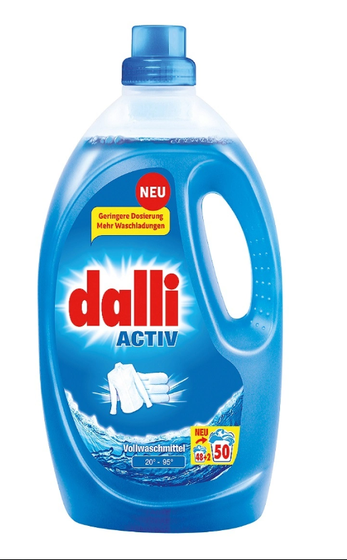 Гель для прання універсальної білизни Dalli Activ універсал 2.7 л 50 прань