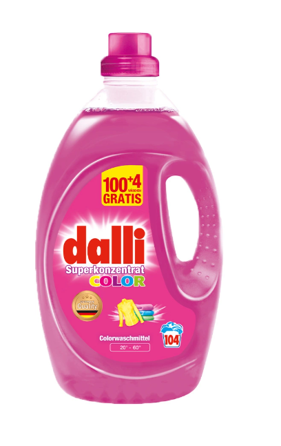 Гель для стирки цветного белья Dalli Color 3.6 л 104 стир