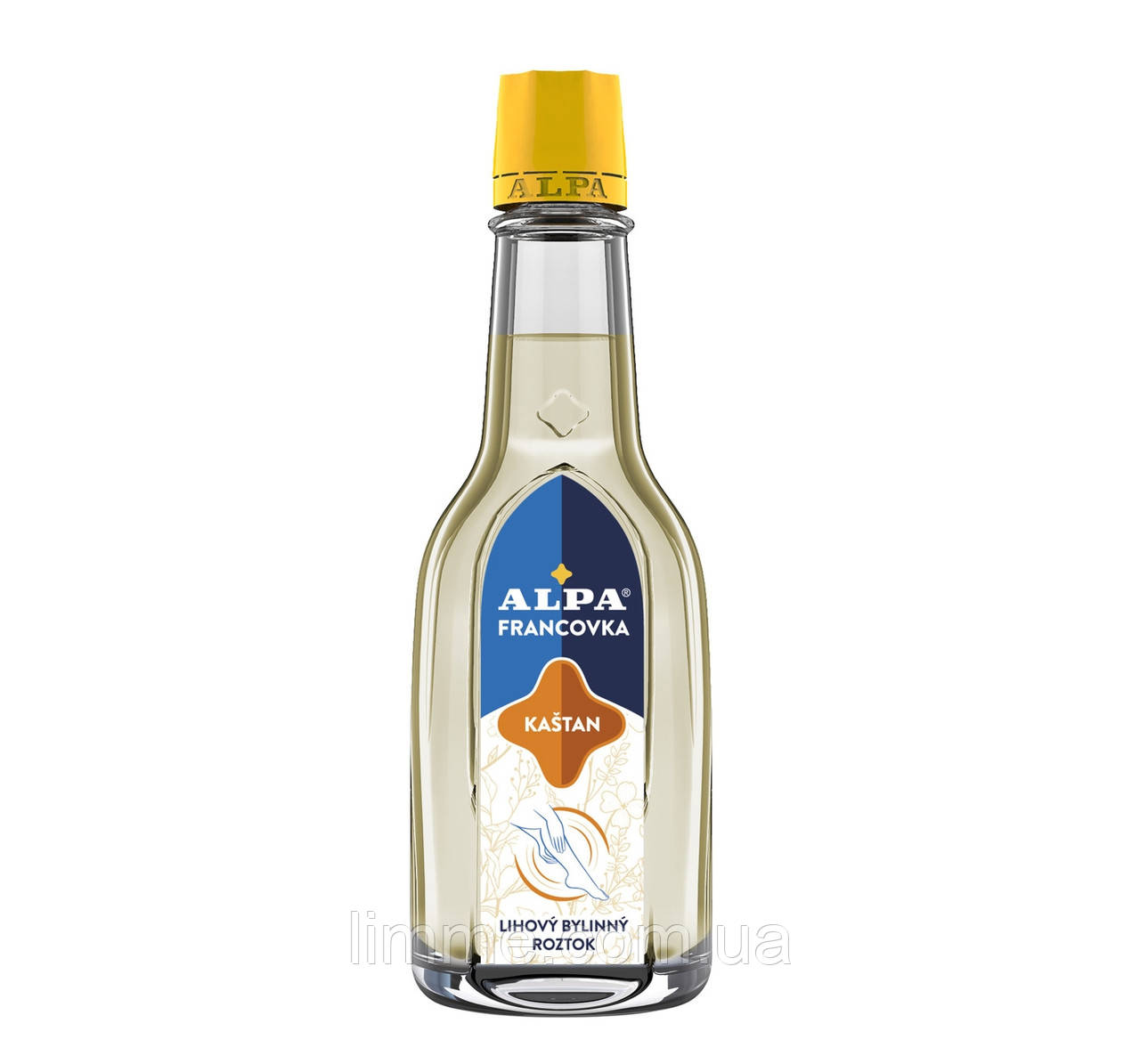 Спиртовий розчин проти варикозу з екстрактом каштану Alpa Francovka Kaštan 60 мл