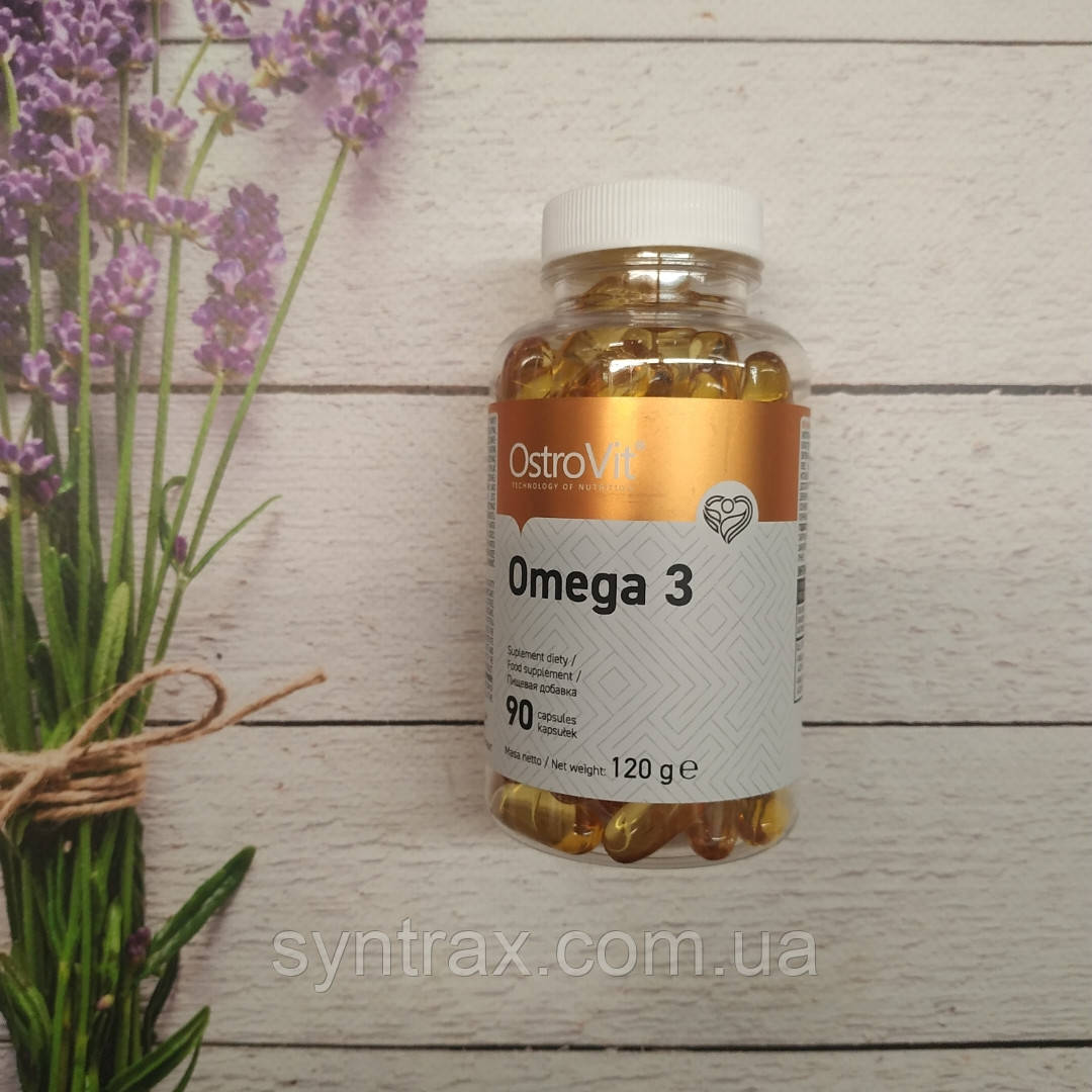 Ostrovit Omega 3 90 caps, Омега 3 Островіт 90 капсул