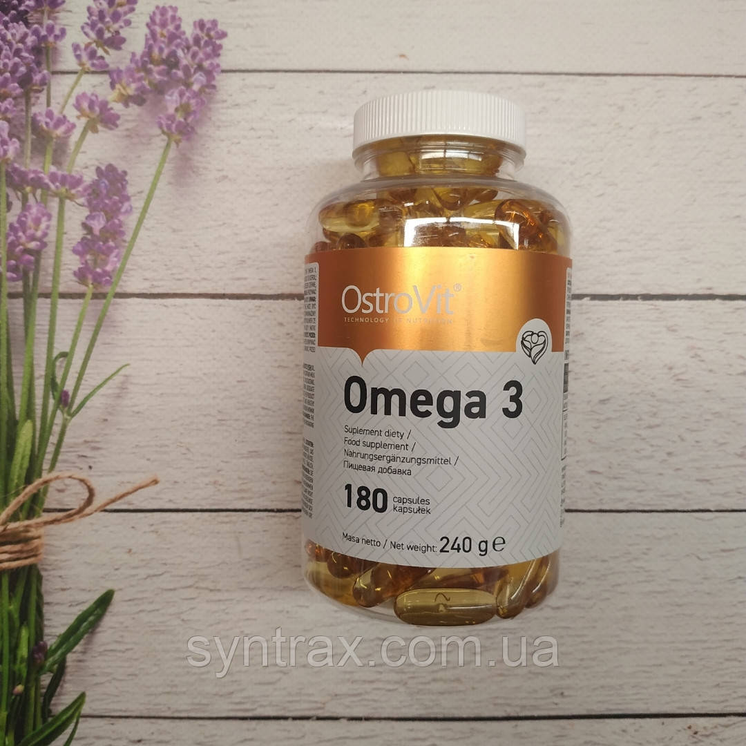 Ostrovit Omega 3 180 soft, Омега 3 Островіт 180 капс