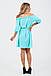 Зручне жіноче плаття Sonia, ментол, фото 3