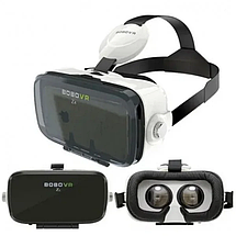 Віртуальні відео-окуляри Bobo VR Z4 3D з навушниками Шолом віртуальної реальності для смартфона телефона, фото 3
