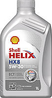 Масло моторное Shell Helix HX8 ECT 5W-30 синтетическое SN/CF 1 л (HELIXHX8ECT5W301L)