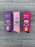 Колготы KBS Happy Chik детские хлопок для девочек 3 пар/уп микс 3х цветов 1 год