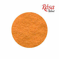 Фетр листовой (полиэстер), 21,5х28 см, Оранжевый, 180г/м2, ROSA Talent