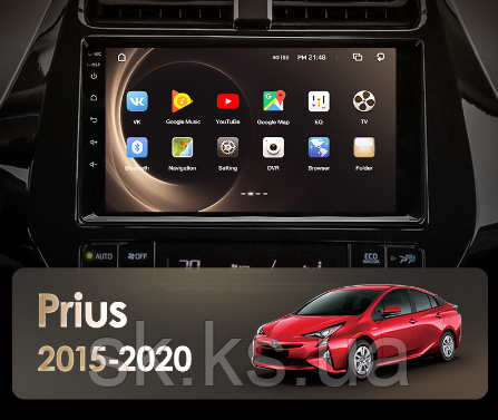Junsun 4G Android магнітола для Toyota Prius XW50 2015 - 2020