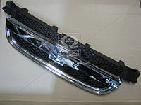 Решетка Шевролет Авео T250 без накладки капота хром/черная / CHEVROLET AVEO T250 (2006-2011)