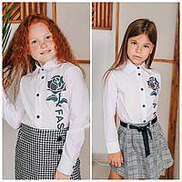 Блуза шкільна для дівчинки "Міра"