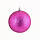 Ялинкова прикраса куля Yes Fun 8см фіолетовий гліттер (973187), фото 2