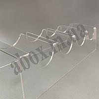 Підставка під класичний Хот-Дог на 4 шт | Прозора