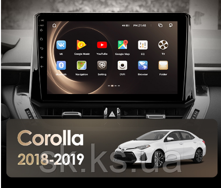 Junsun 4G Android магнітолу для Toyota corolla 2018 — 2020