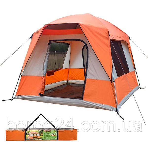 Намет 4+1-місний напівавтомат Green Camp