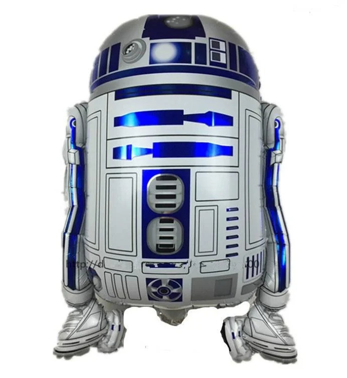 Шар фольга фигурки Робот R2D2 из звезд. войн - фото 1 - id-p1228413126