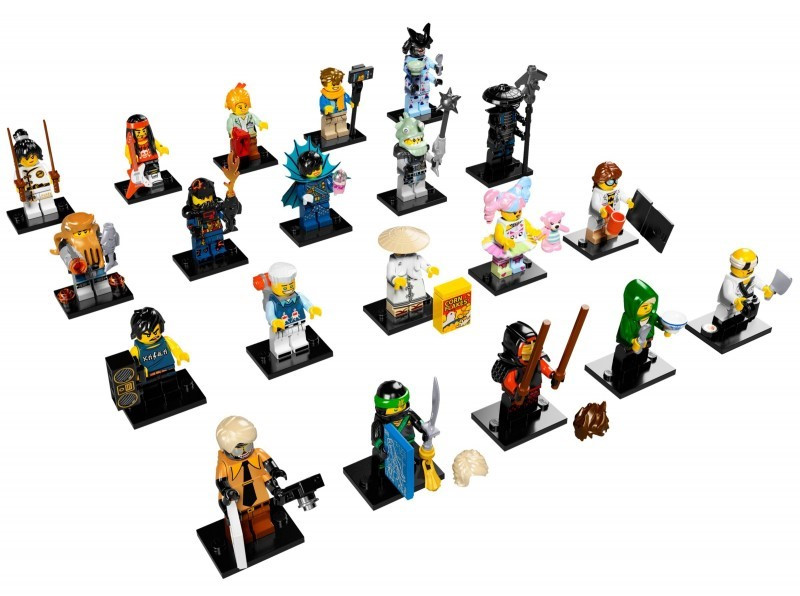 RT-121140 LEGO Мініфігурки The LEGO Ninjago Movie Повний набір 20