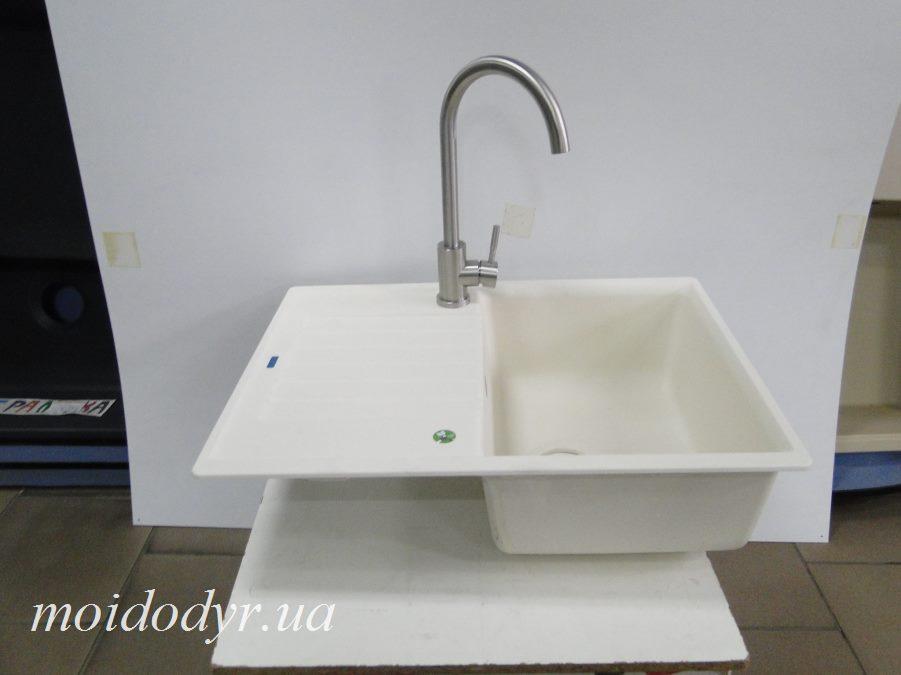 Гранітна кухонна мийка підстільного монтажу Blanco ZIA 45 S Compact жасмин в наявності