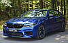 Сплітер BMW M5 F90 елерон губа спідниці переднього бампера (V1), фото 5