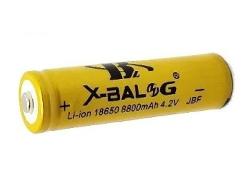 Акумулятор 18650 8800 mAh 3,7 V золотистий