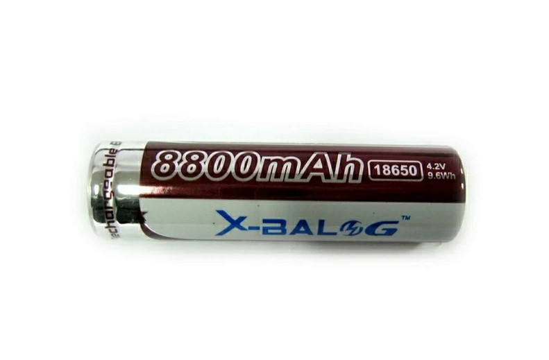 Акумулятор 18650 8800 mAh 3,7 V фіолетовий