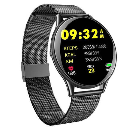 Розумні годинник, смарт годинник Smart E19 Black, фото 1