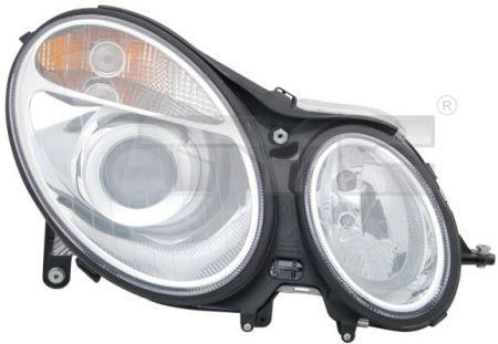 MERCEDES-BENZ E-CLASS (W211) 2002-2009 права H7 / H7 фара перед. TYC 20-0625-05-2