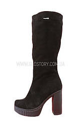 Жіночі замшеві чоботи