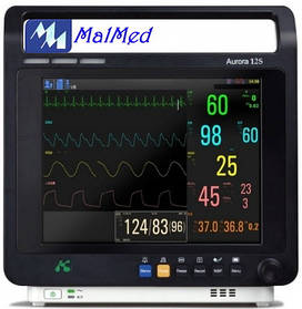 Монітор пацієнта Aurora 12 (12.1" ЕКГ, ЧДД, SpO2, ПП, Ніад, T°)