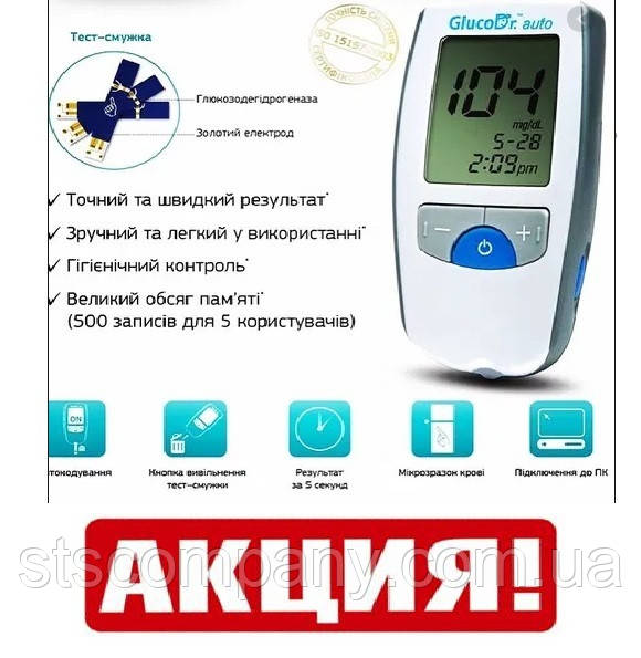 Глюкометр GlucoDr auto