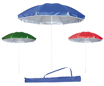 Зонт пляжний садовий, діаметр 1,8 м з захистом від UV-променів ТМ