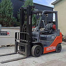Вилковий навантажувач газовий 1,5 тонни Toyota 02-8FGF15 б/у, фото 2