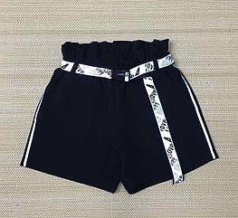 Шорти зі світловідбивними поясом і тасьмою розміри 122,