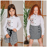 Блуза шкільна для дівчинки "Глорія"