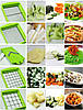 Овочерізка Nicer Dicer Plus Найсер Дайсер Плюс шинкування, терка подрібнювач, фото 9