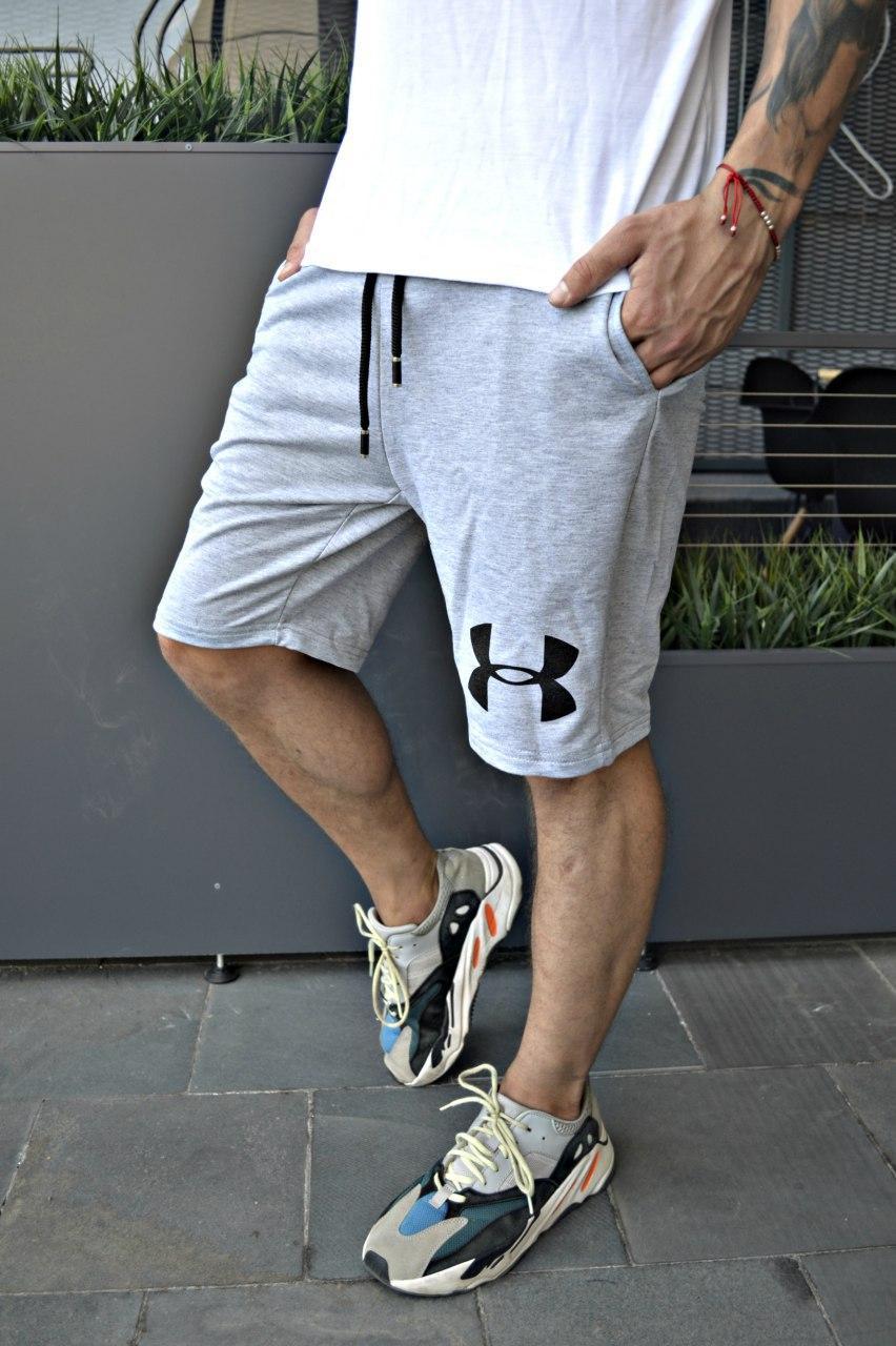 Чоловічі сірі літні шорти Андер Армор (Under Armour)