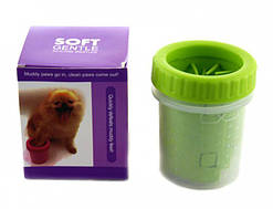 Стакан для миття лап улюбленим вихованцям Soft pet foot cleaner, лапомийка для собак