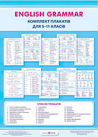 Англійська граматика. Комплект плакатів для 5–11 класів