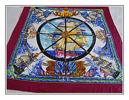 Хустка "H" шовк