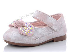 Дитяче взуття гуртом. Дитячі святкові туфлі Сонце — Kimbo-o для дівчаток (рр. 17 по 22)