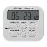 Цифровий термометр ТА278 харчовий для духовки (печі) з виносним датчиком до 300 градусів і таймером., фото 5