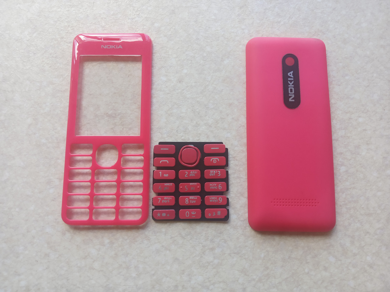 Корпус Nokia Asha 206 Dual Sim - фото 1 - id-p522862238