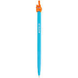 Ручка кулькова 0,5 мм Kite Color Cat синя K20-030-01, фото 4