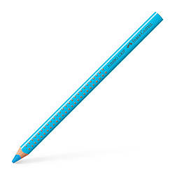 Потовщений акварельний кольоровий олівець Faber-Castell Jumbo Grip колір блакитний, 110947