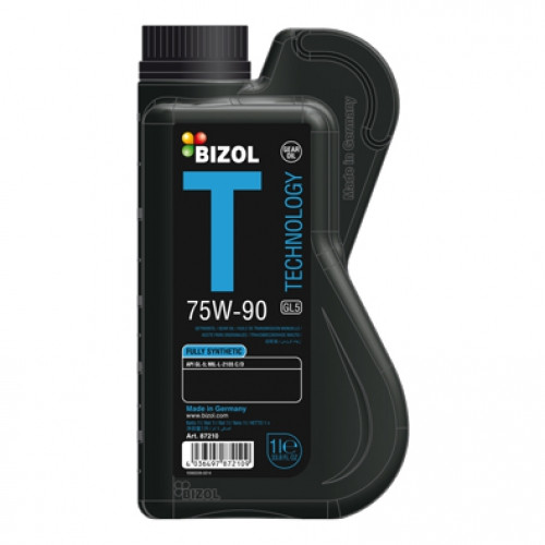 Авто-Олива трансміссійна 75W-90 BIZOL Technology Gear Oil GL5 1L